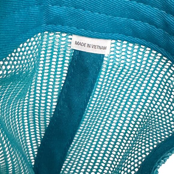 Florida Souvenir Trucker Hat Richardson 113 Snapback Retro Postcard Mesh Cap Blu - Picture 7 of 7